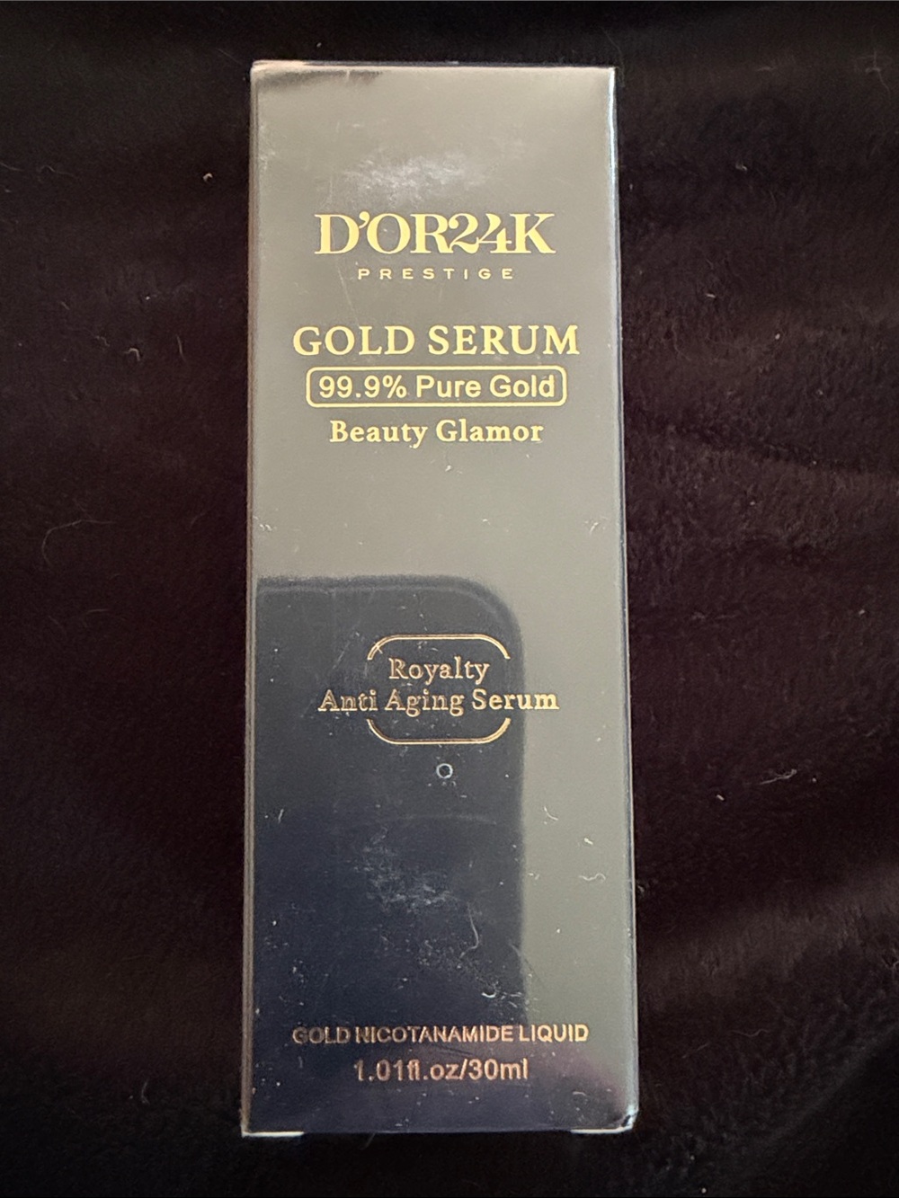 D'OR24K Prestige Gold Serum - Black & Gold Anti-Aging Treatment